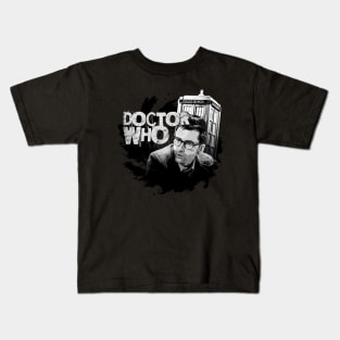 david tennant in doctor who comic style Kids T-Shirt